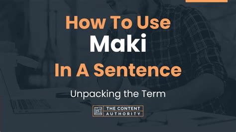 maki chanel|how to use maki.